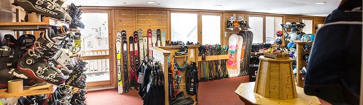 Intérieur du magasin SPORT 2000 LA ROSIERE L'APPART