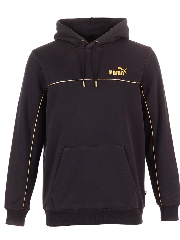 Minimal Gold Hoodie Fl