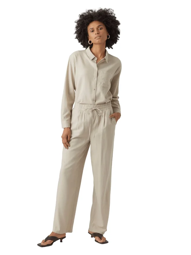 Lin Hw Wide Pants Wvn Noos
