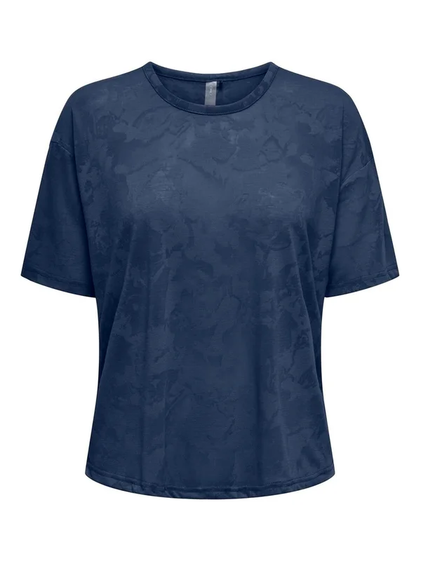 On SS Loose Bn Tee