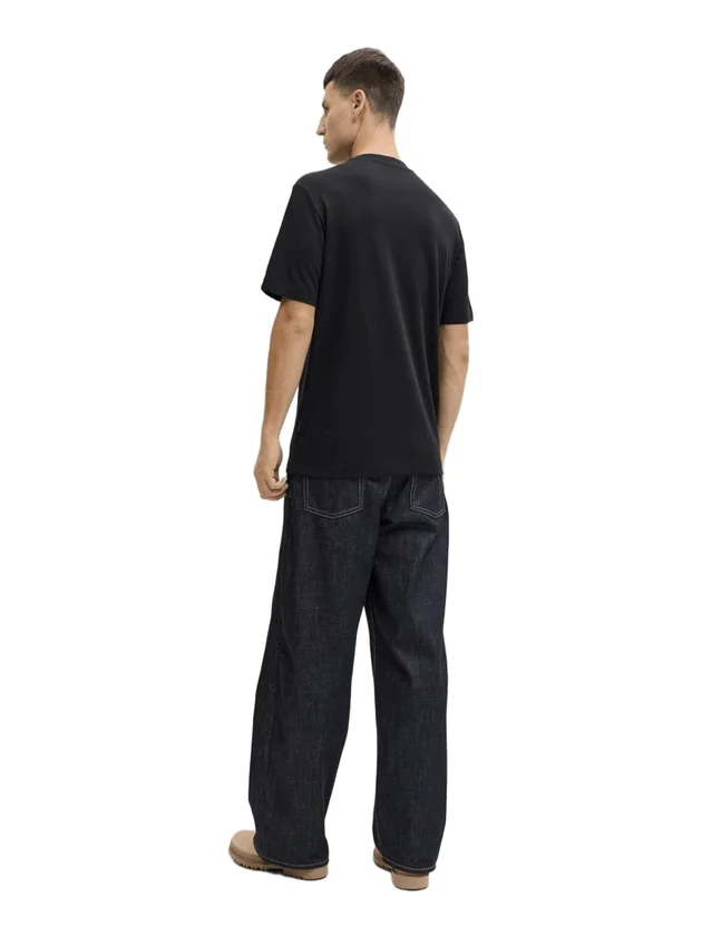 Jcofusion Chest Brand Tee Ss Crew Noos