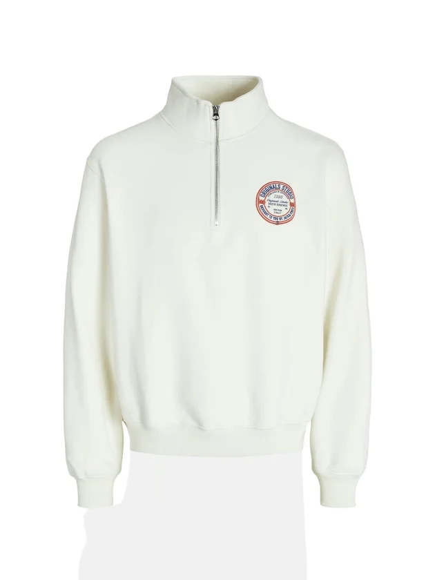 Joryork Emblem Sweat High Neck