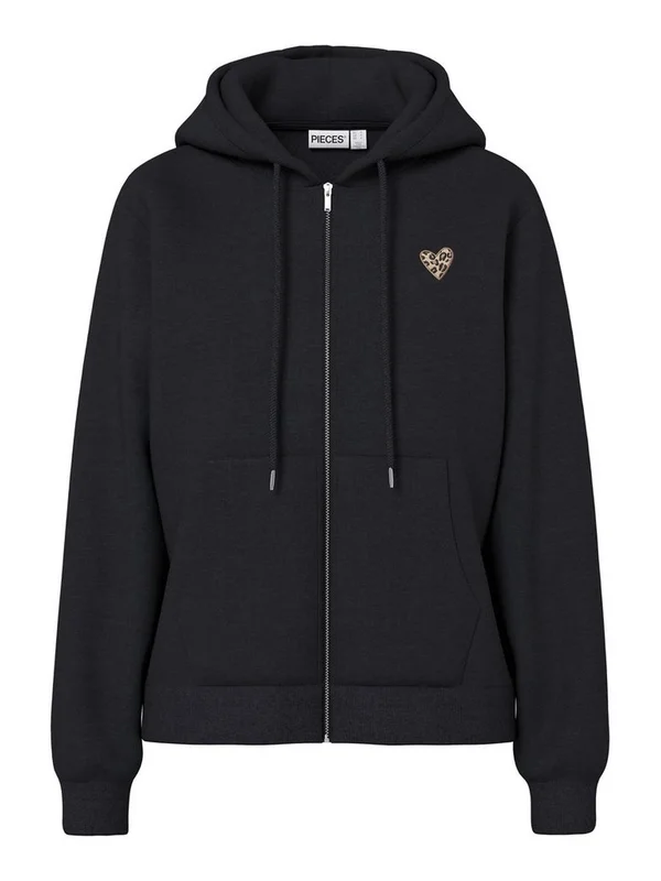 Pcchilli Ls Zip Hoodie Noos