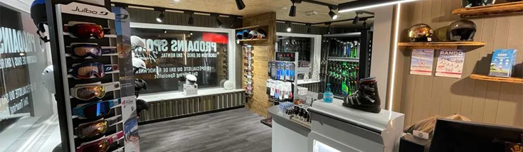 Intérieur du magasin SPORT 2000 MORZINE PRODAINS SPORTS