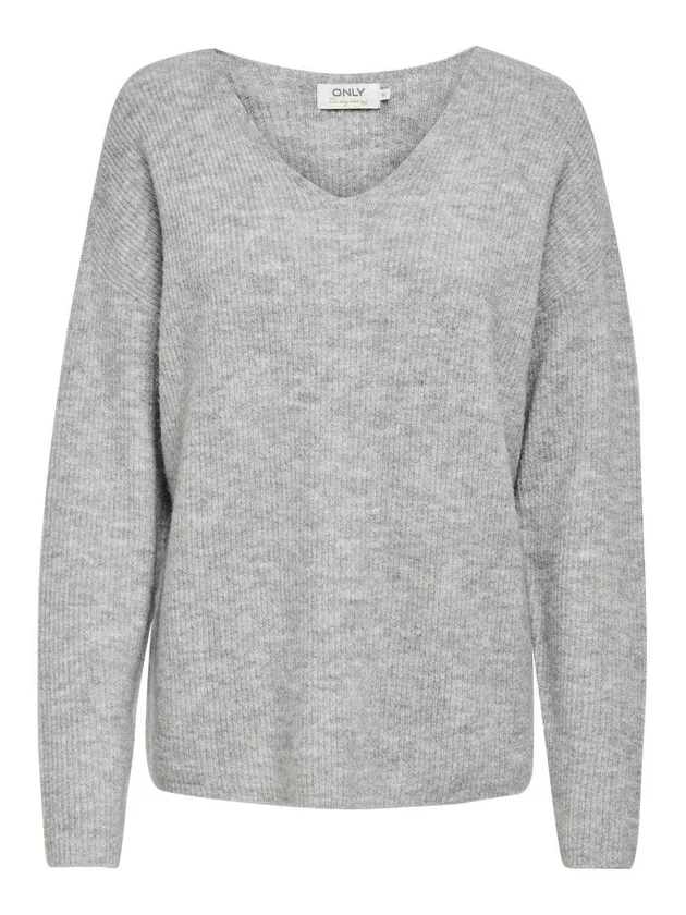 Camilla V Neck L S Pullover Knt Noos