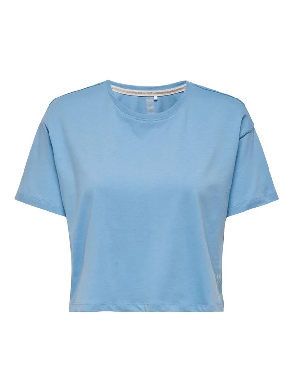 Life Ss Crop Loose Jrs Tee