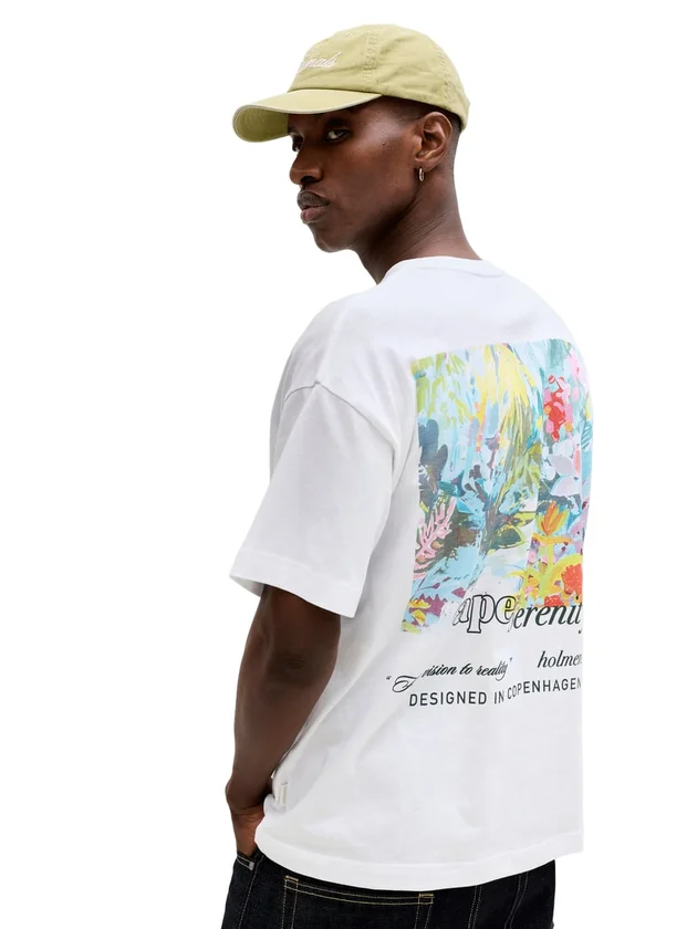 Jormontauk Back Graphic Tee Ss Cn E