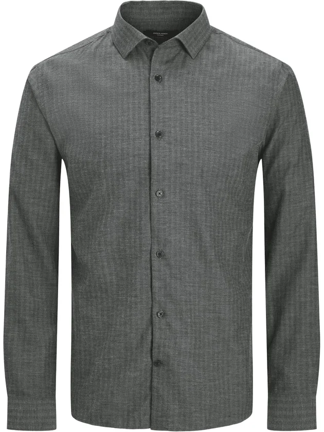 Jprblaparker Melange Ls Shirt Bf Sn