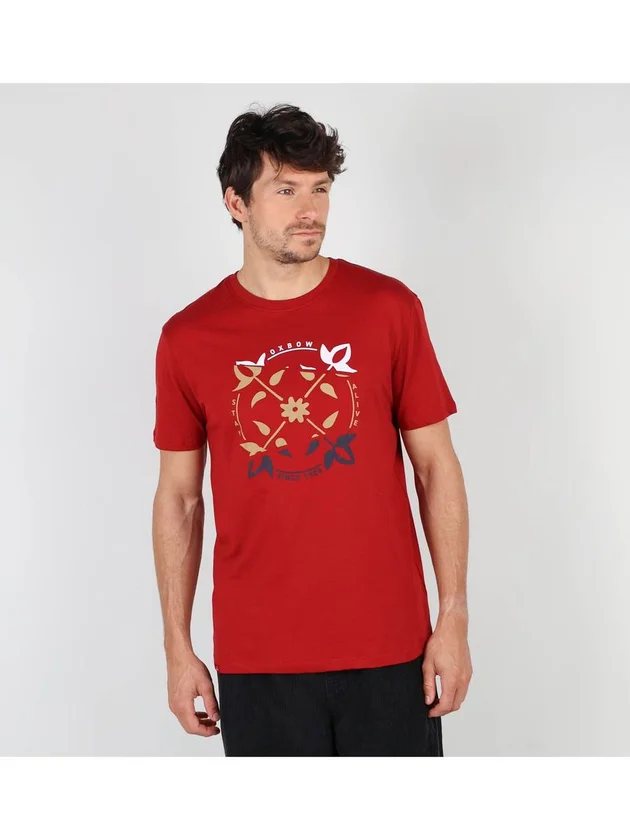 Tee Shirt Manches Courtes Graphiqu