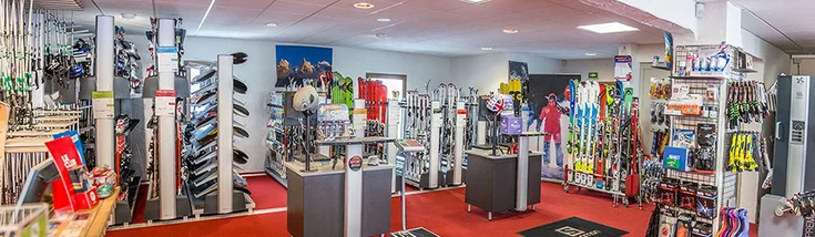 Intérieur du magasin SPORT 2000 PEISEY VALLANDRY NOZ SPORTS