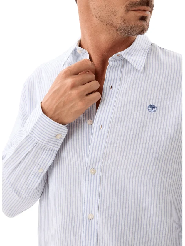Linen Striped Shirt Regular