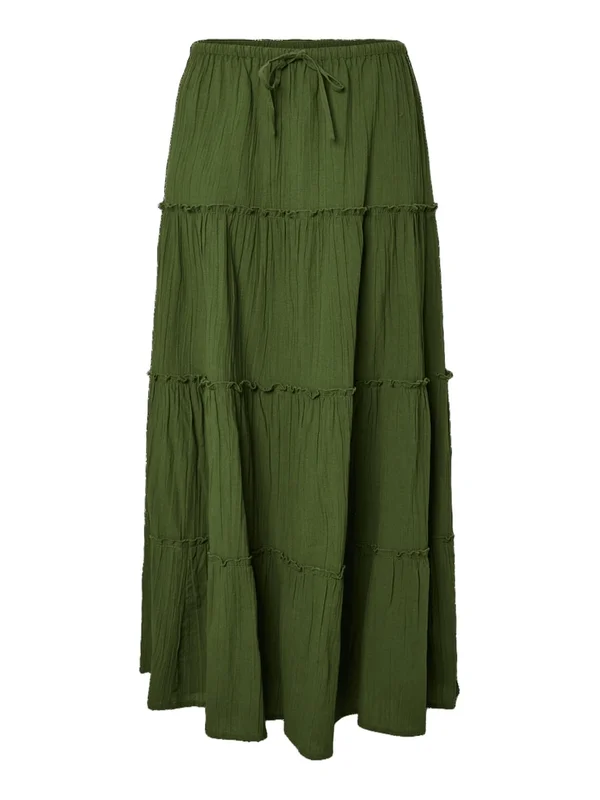 Pckiana Lw Ankle Skirt Wvn Bc