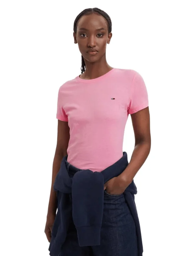 Slim C Neck Tee