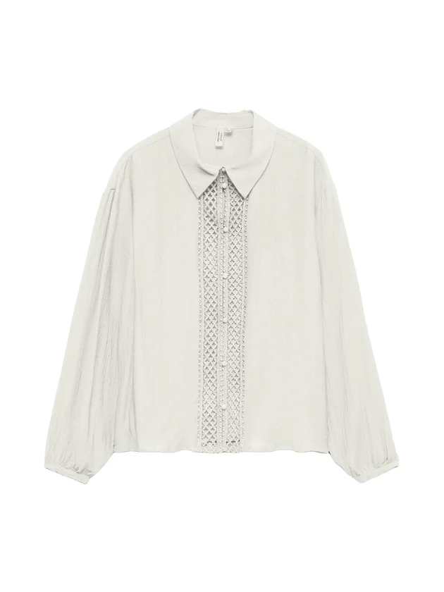 Vmitzel L S Shirt Wvn Btq