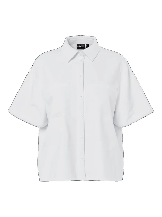 Pcmelia Ss Shirt Wvn Noos