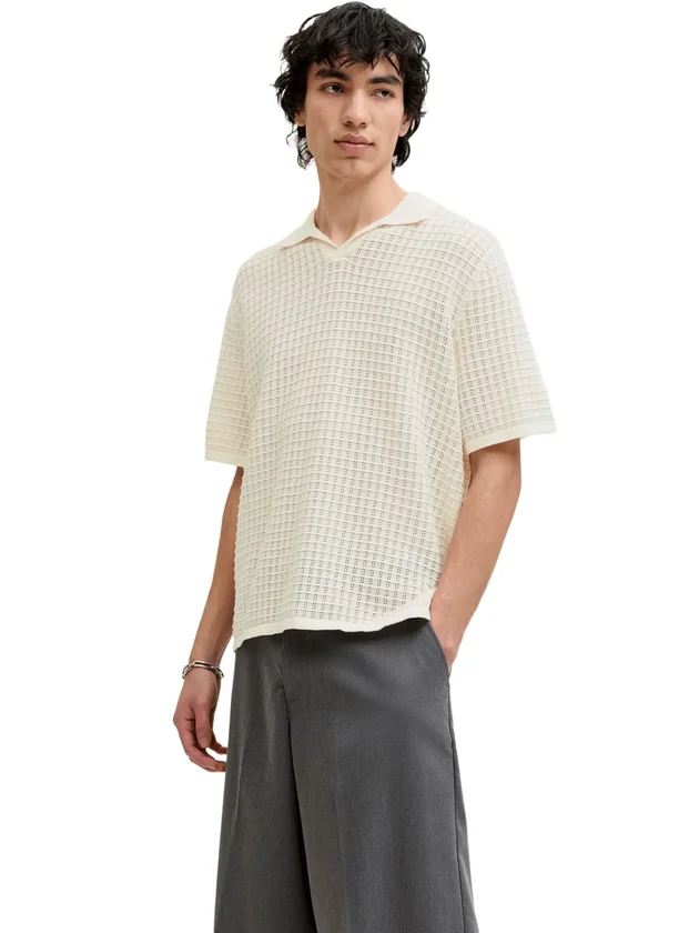 Jornantucket Knit Split Neck Polo