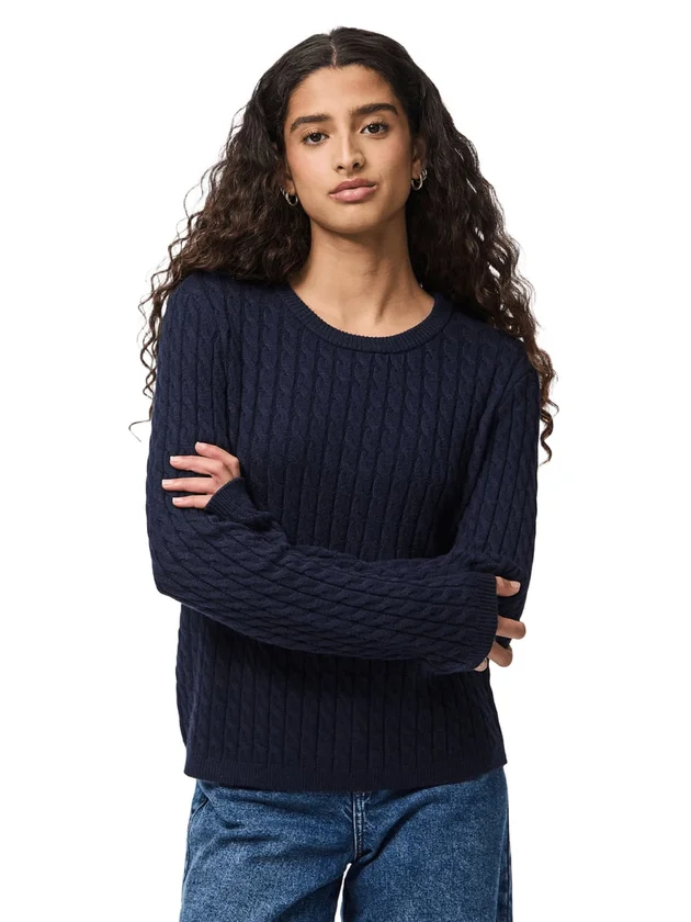 Ls Cable Knit Noos BC