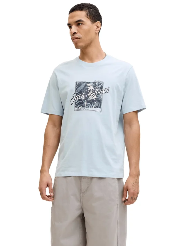 Jjhonolulu Shape Tee Ss Crew Neck Ln