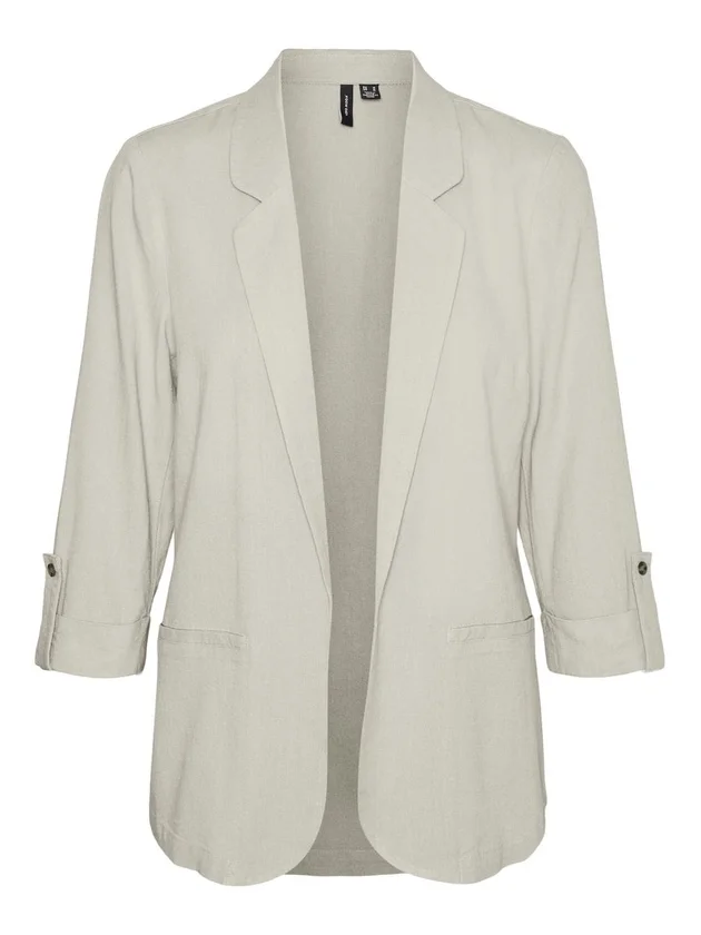 Loose Blazer Lin 3/4 Wvn Noos
