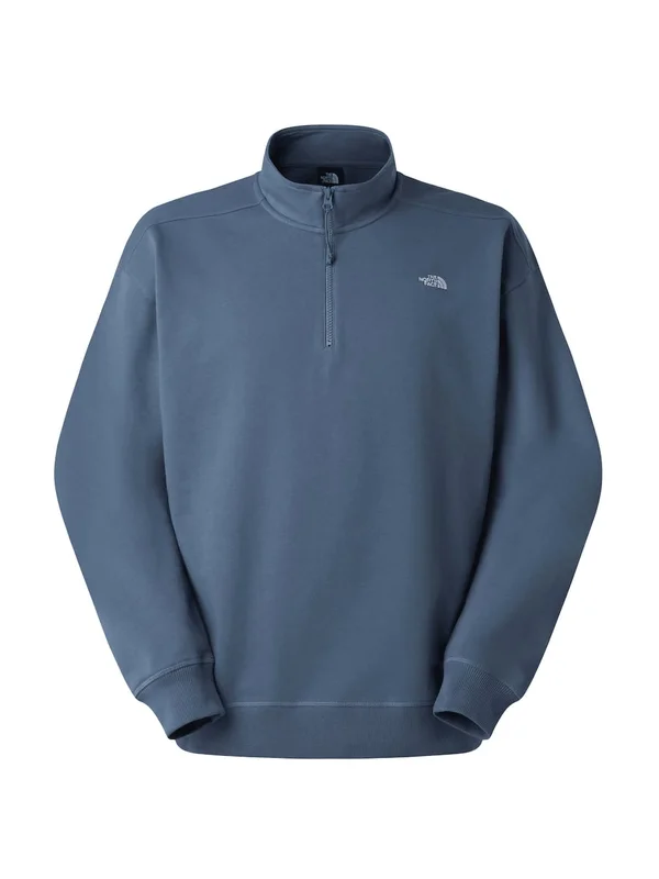 Essential Light Relaxed 1 4 Zip Crew