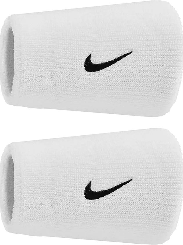 Swoosh Classic Doublewide Wristbands 2PK