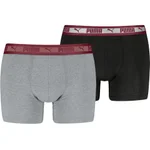 GREY / BLACK / BURGUNDY