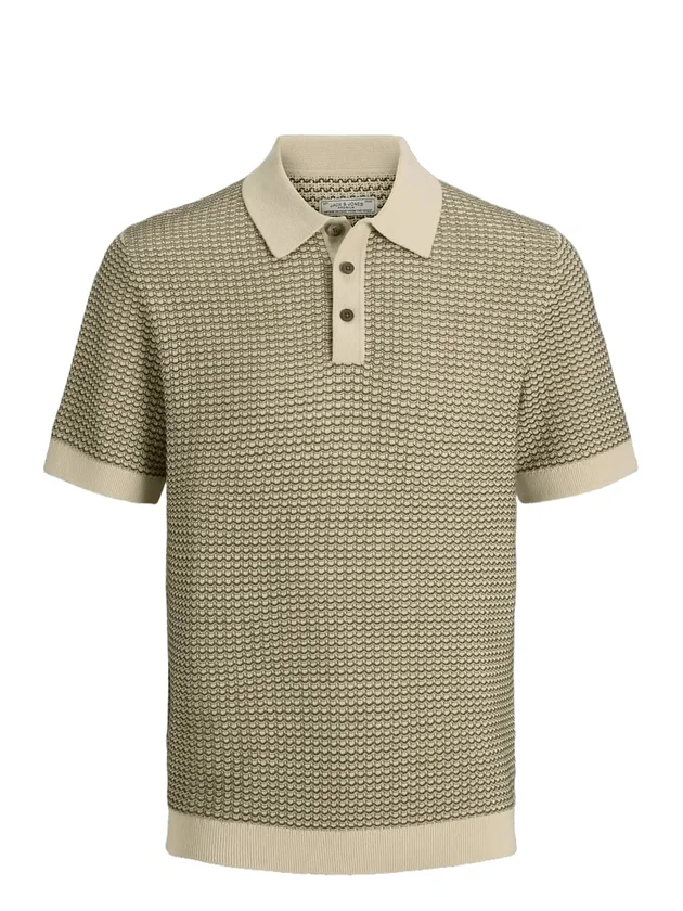 Kingsley Knit Polo Ss Ln