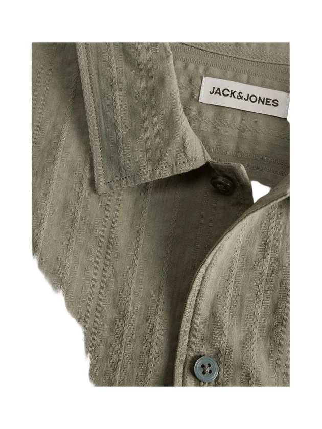 JwHeaston Seersucker S S Shirt Sn