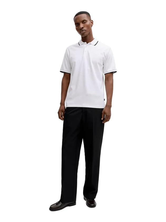 Ethan Detail Ss Polo Sn