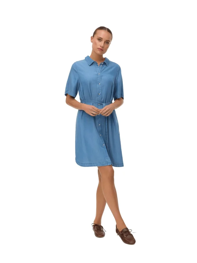 Vmbree Ss Short Tencel Shirt Dress