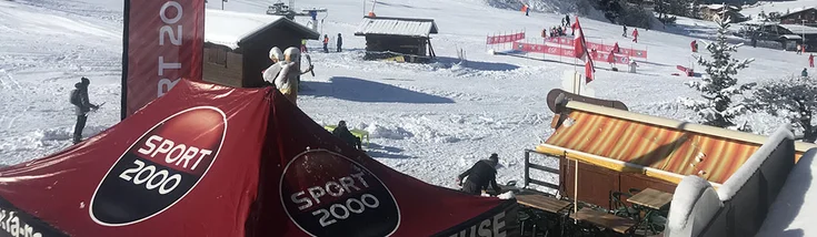 Intérieur du magasin SPORT 2000 VAL CENIS LANSLEVILLARD LA POUDREUSE