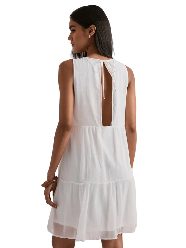 Clara Sl Dress Wvn BC