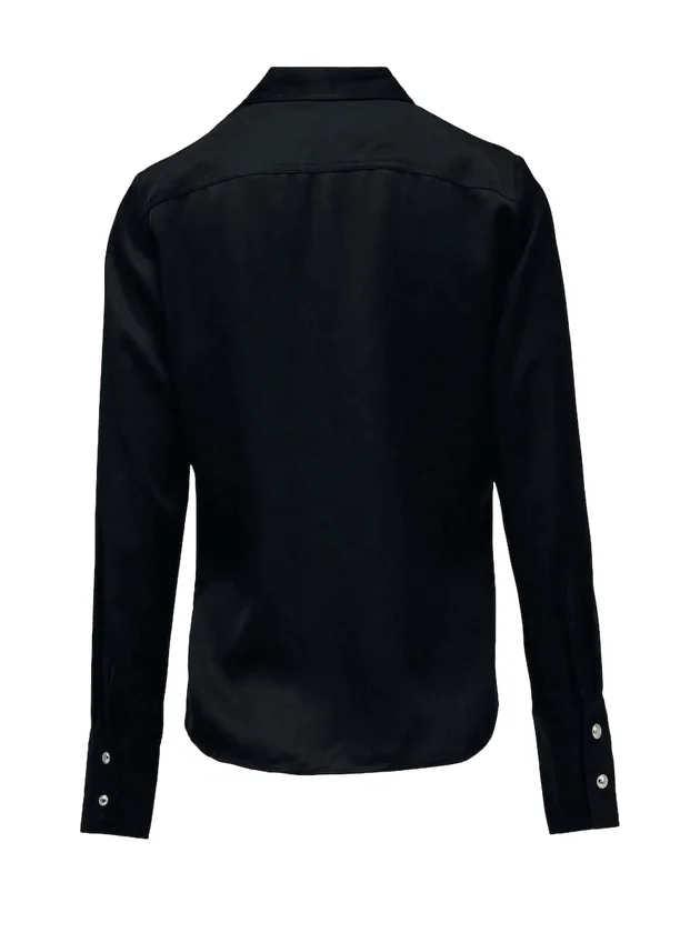 Basic Shirt W Gold Buttons