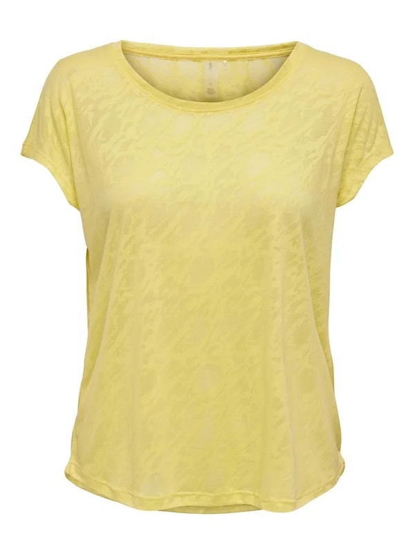 Curved Burnout SS Tee
