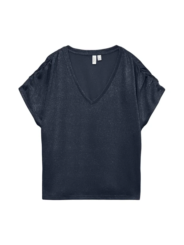 Golda Ss V Neck Top