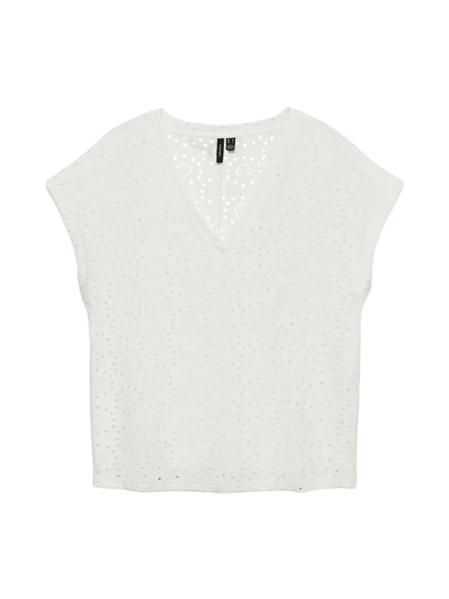 Liv Ss V Neck Top