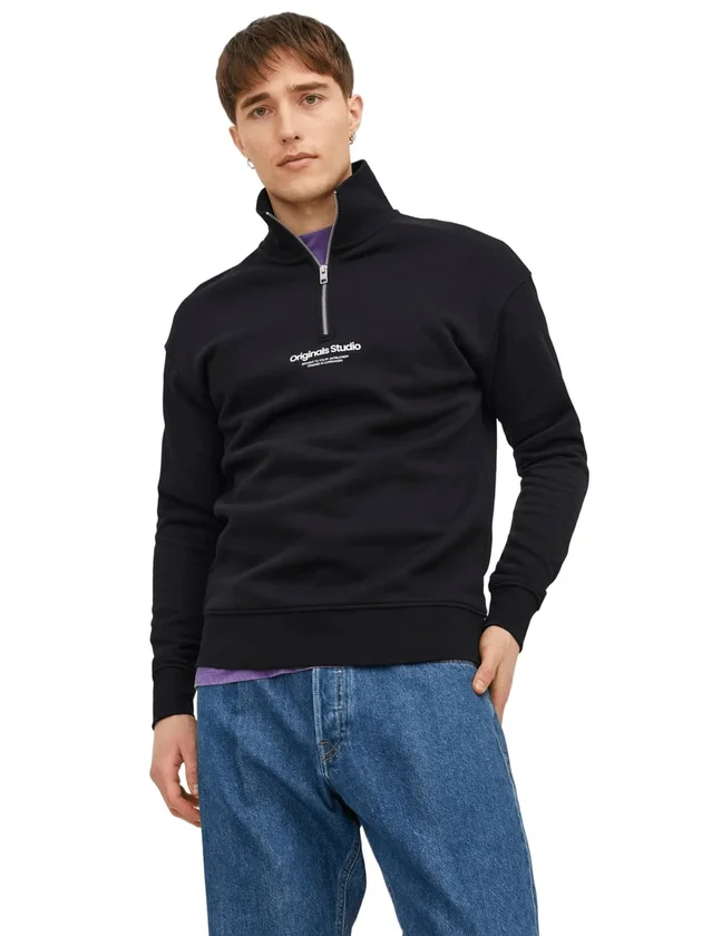 Jorvesterbro Sweat Quarter Zip Hn N