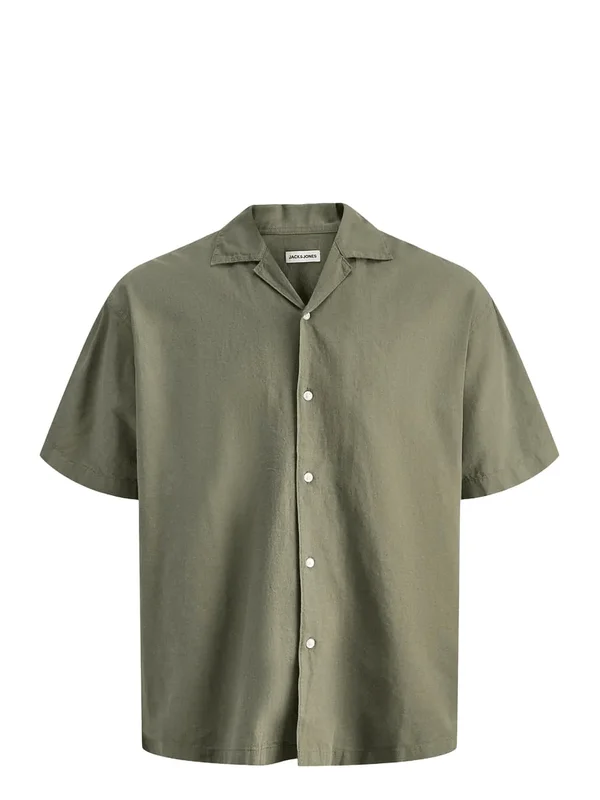 Jjebreeze Linen Blend Resort Shirt Ss Sn
