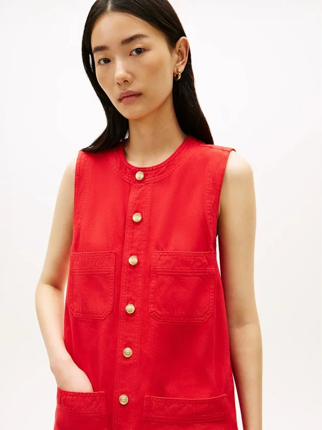 Dnm Clr Sl Mini Dres