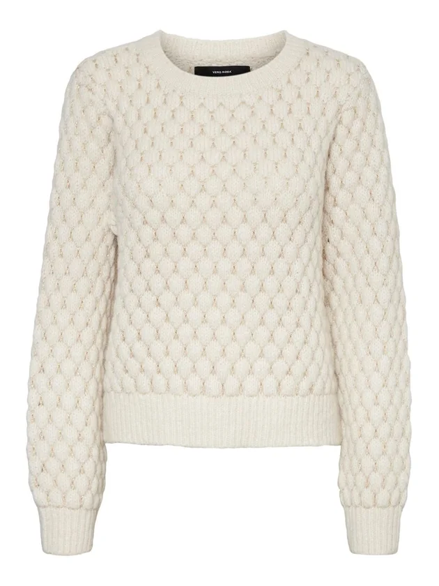 Winnie Structure LS O Neck Blouse