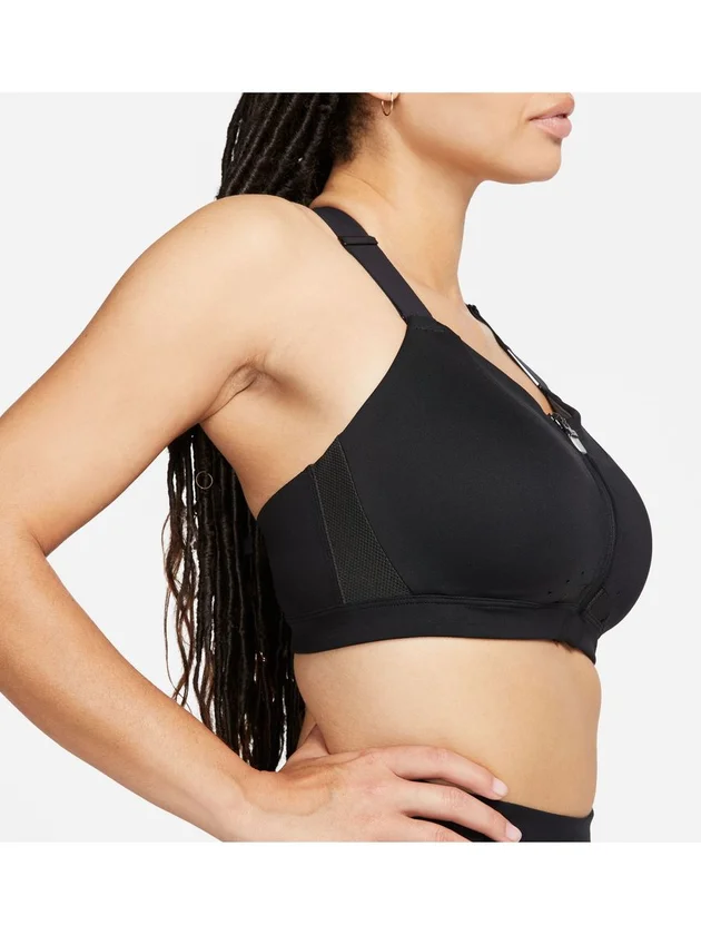 Alpha Zip Front Bra