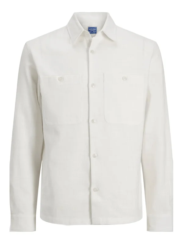 Blurayle Linen Solid LS Shirt
