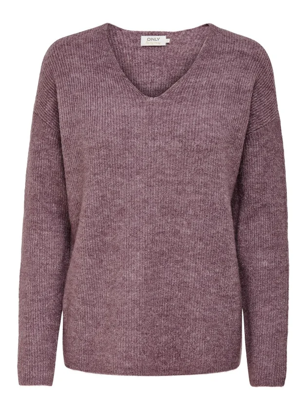 Camilla V Neck L S Pullover Knt Noos