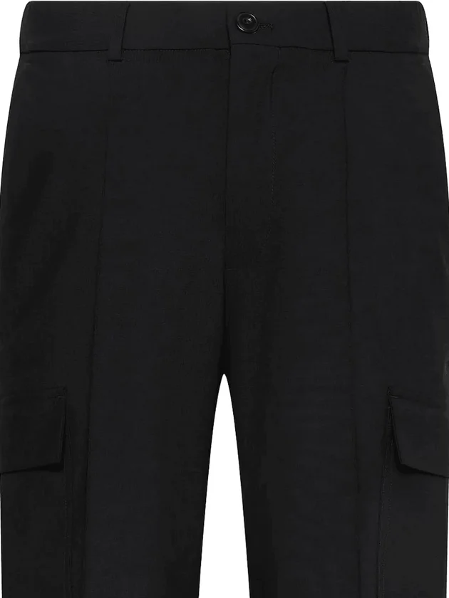Straight Bengaline Cargo Pants