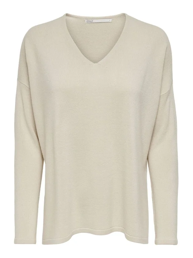 Amalia LS V Neck CC Knit