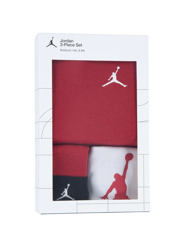 Jhn Jumpman Romper 3pc Set