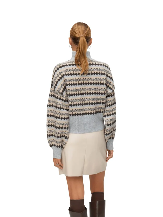 Vmgaiva Ls Highneck Pullover
