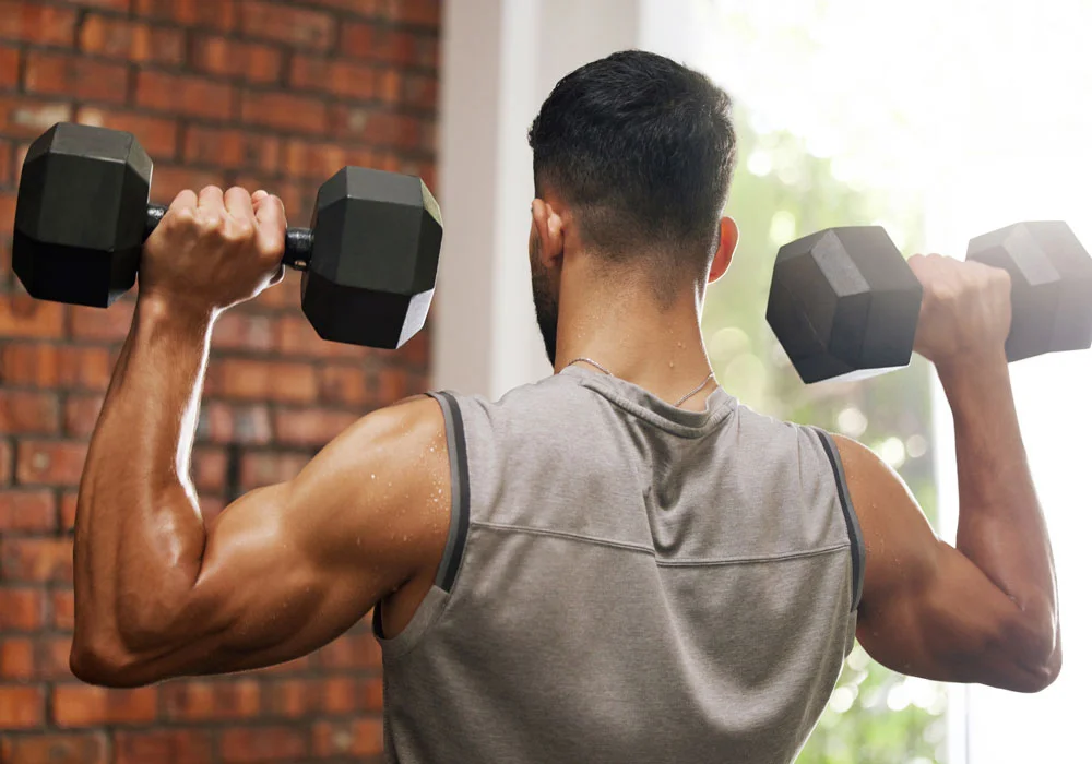 Haltères de musculation