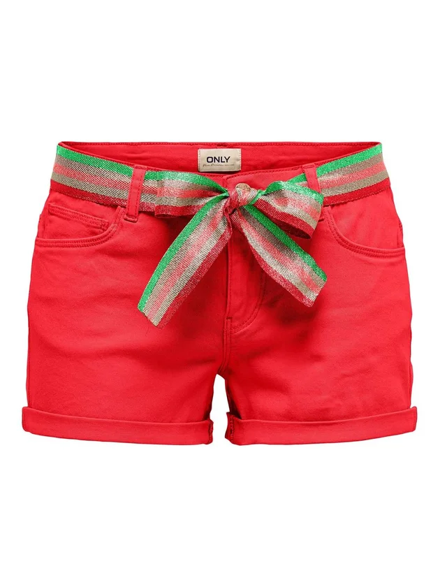 Claudia Reg New Belt Shorts Pnt