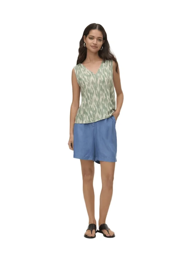 Fleur Hw Bermuda Tencel Shorts